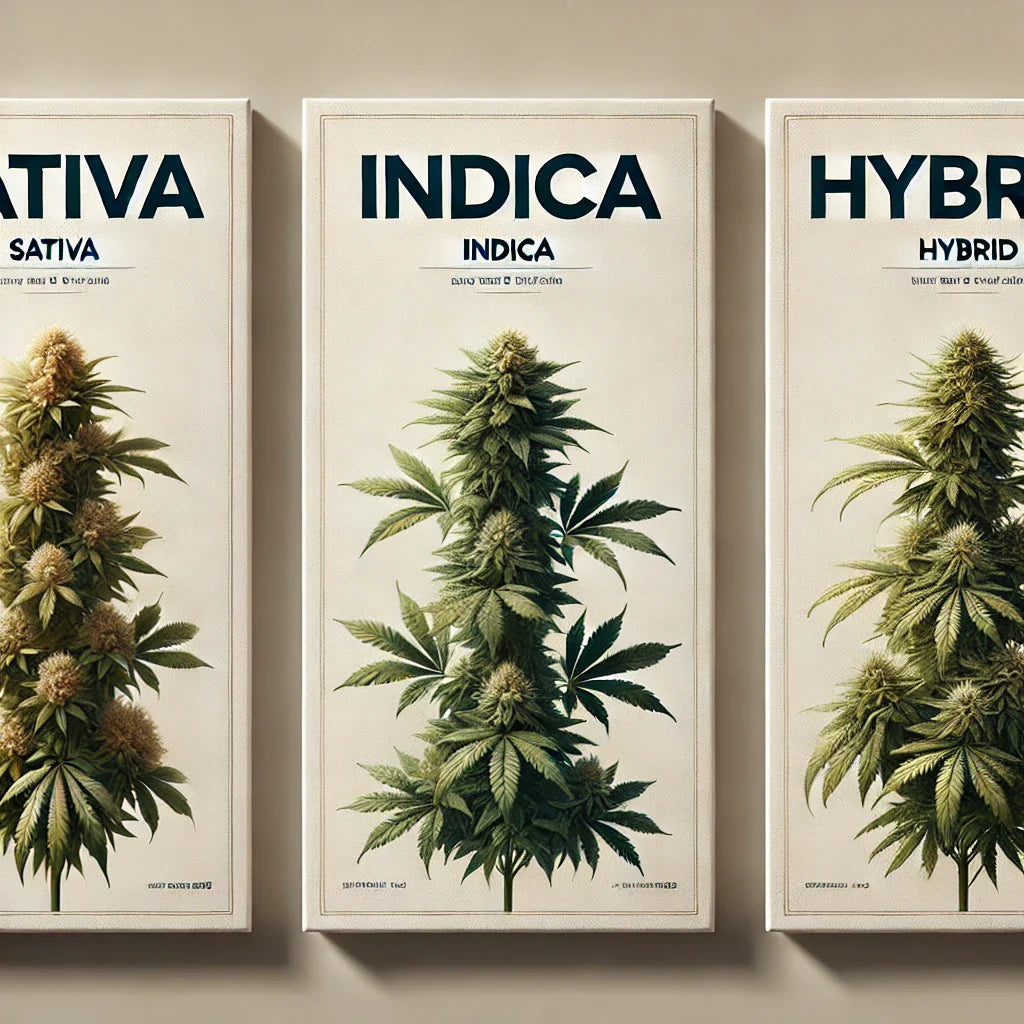 Image of Tipos de Marihuana: Conoce las Diferencias entre Sativa, Índica e Híbrida